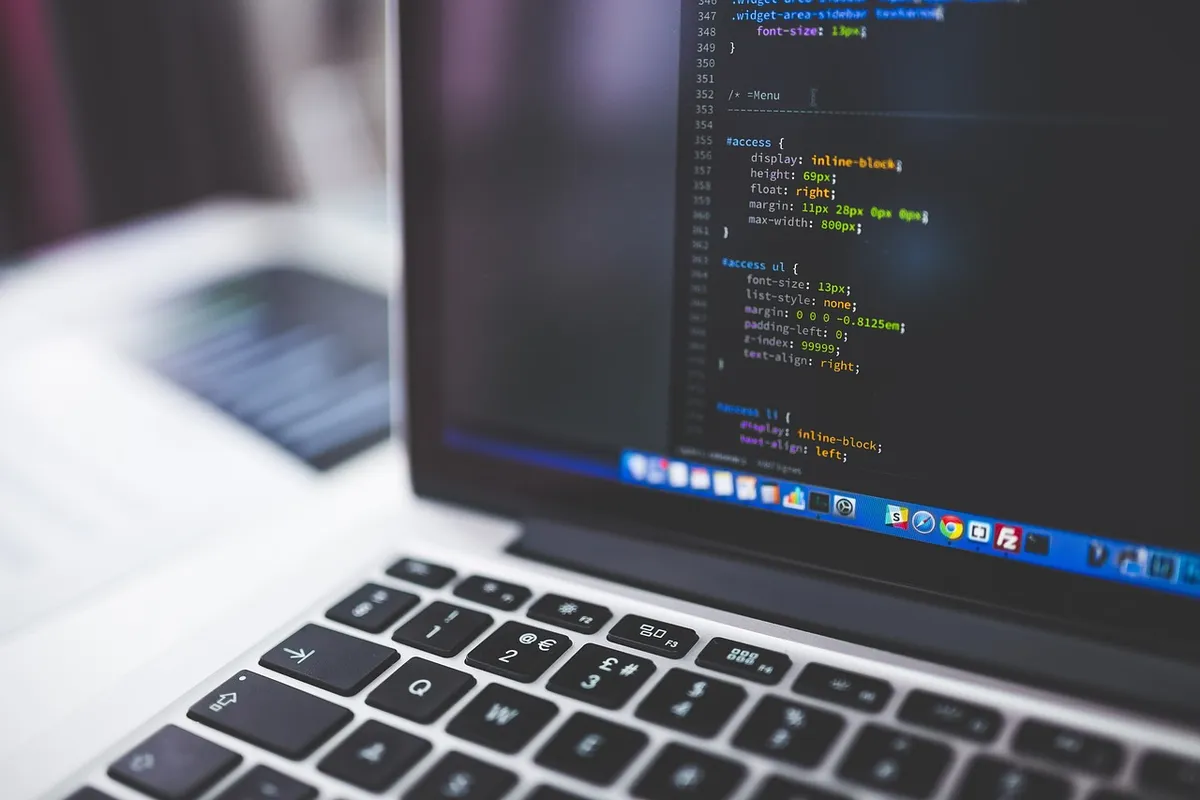coding, programming, css, software development, computer, close up, laptop, data, display, electronics, keyboard, screen, technology, app, program, software, co