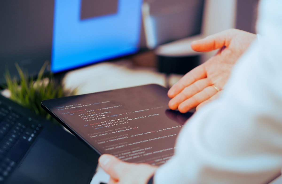 Digitale Überlagerungsanalyse auf Bildschirm