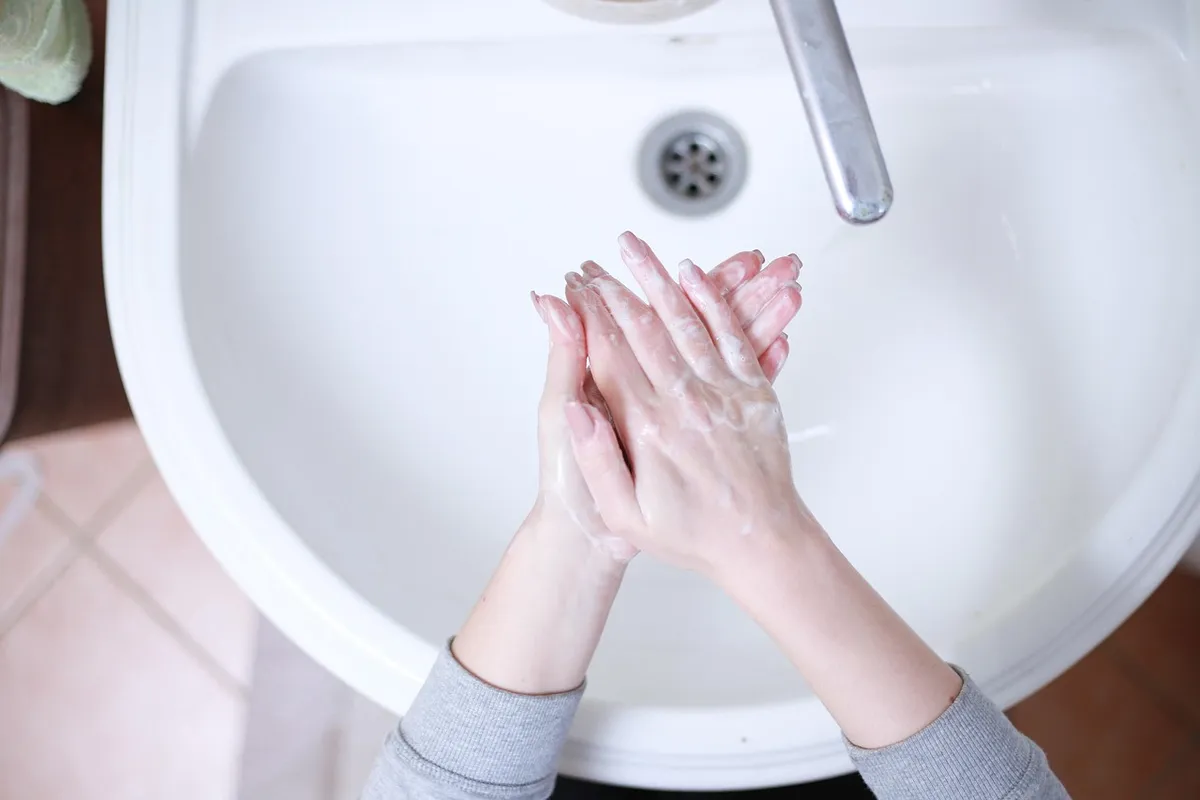 hand washing, soap, nature, wash, hygiene, clean, faucet, bathroom, water, hands, care, sanitizer, antiseptic, hand, skin, washing, sanitation, wellness